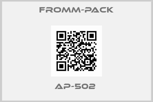 Fromm-pack-AP-502 