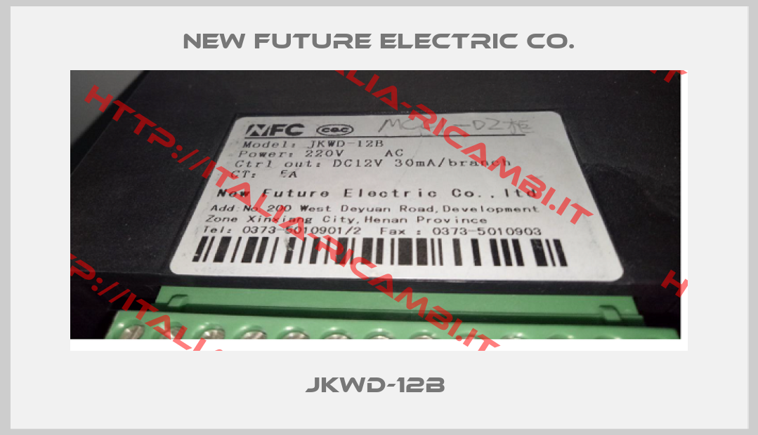 New Future Electric Co.-JKWD-12B 