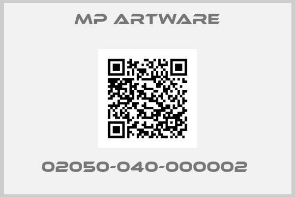 MP artware-02050-040-000002 