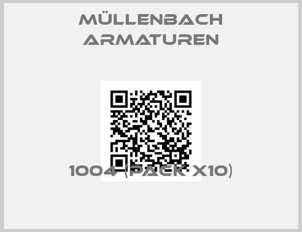 Müllenbach Armaturen-1004 (pack x10)