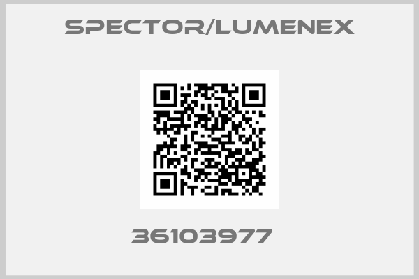 SPECTOR/LUMENEX-36103977  