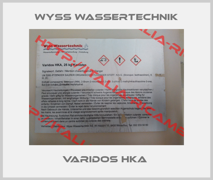 Wyss Wassertechnik-Varidos HKA 