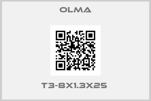Olma-T3-8X1.3X25 