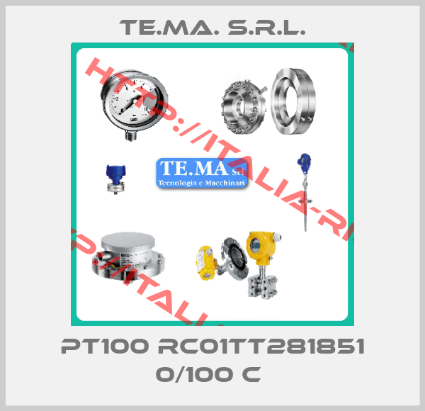 te.ma. s.r.l.-PT100 RC01TT281851 0/100 C 