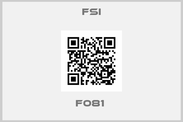 FSI-F081 