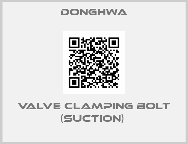 DONGHWA-VALVE CLAMPING BOLT (SUCTION) 