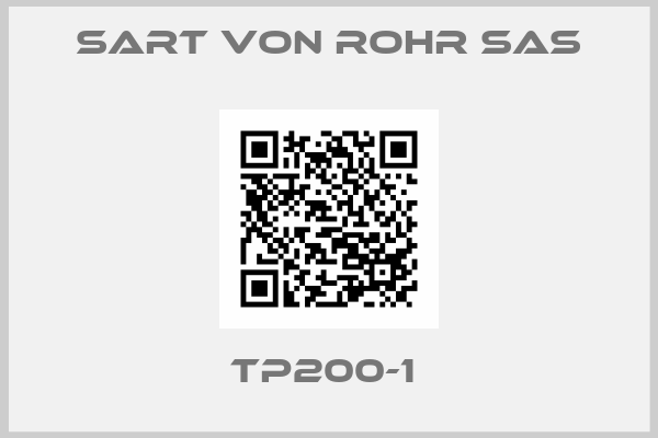 Sart Von Rohr SAS-TP200-1 