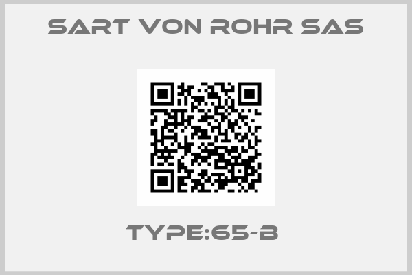 Sart Von Rohr SAS-TYPE:65-B 