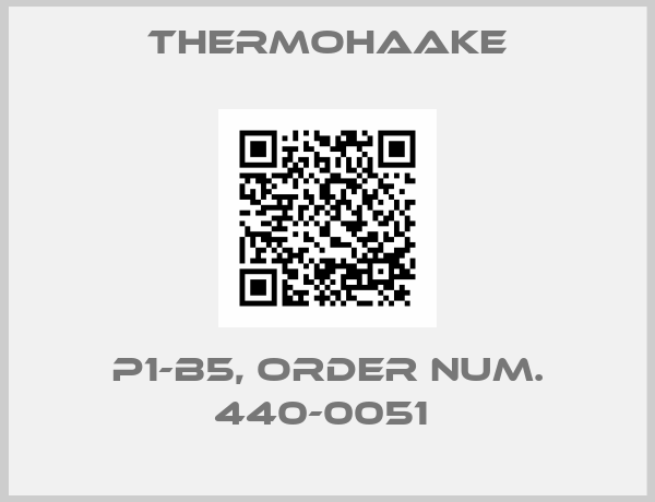ThermoHaake-P1-B5, order num. 440-0051 
