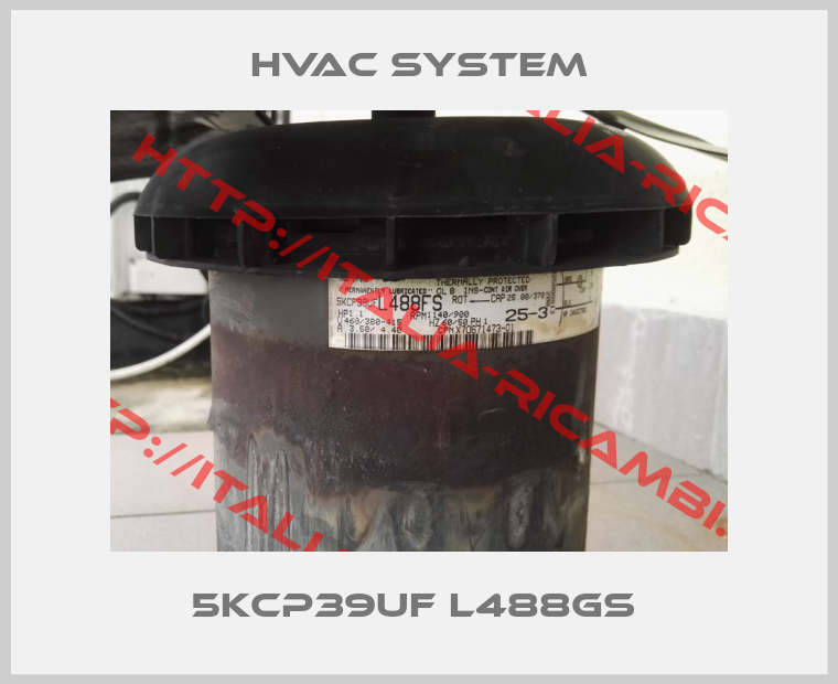 HVAC SYSTEM-5KCP39UF L488GS 