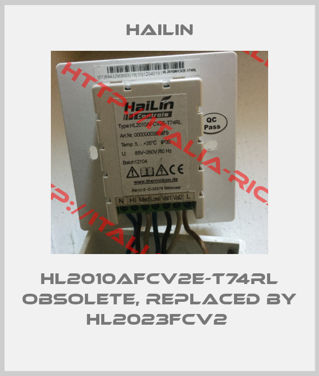 Hailin-HL2010AFCV2E-T74RL obsolete, replaced by HL2023FCV2 