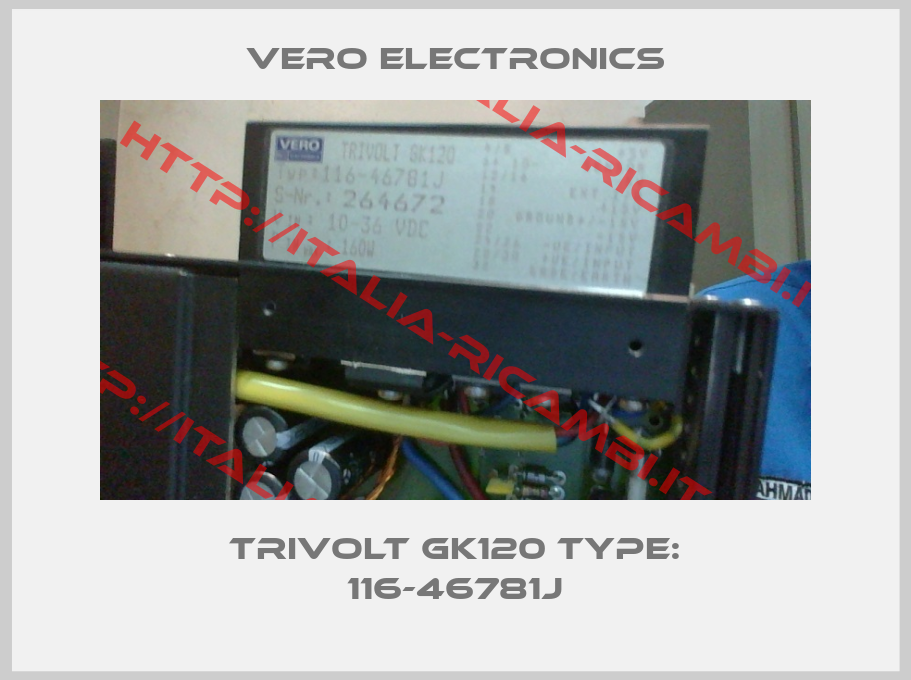 Vero Electronics-TRIVOLT GK120 Type: 116-46781J