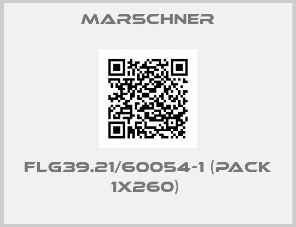 Marschner-FLG39.21/60054-1 (pack 1x260) 