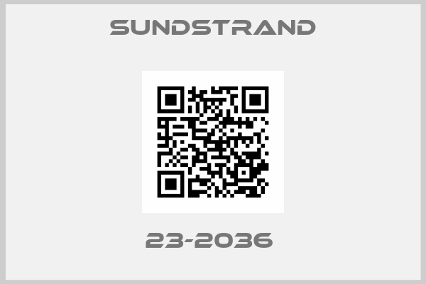 SUNDSTRAND-23-2036 