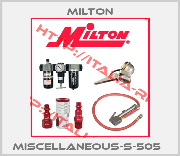 Milton-MISCELLANEOUS-S-505  