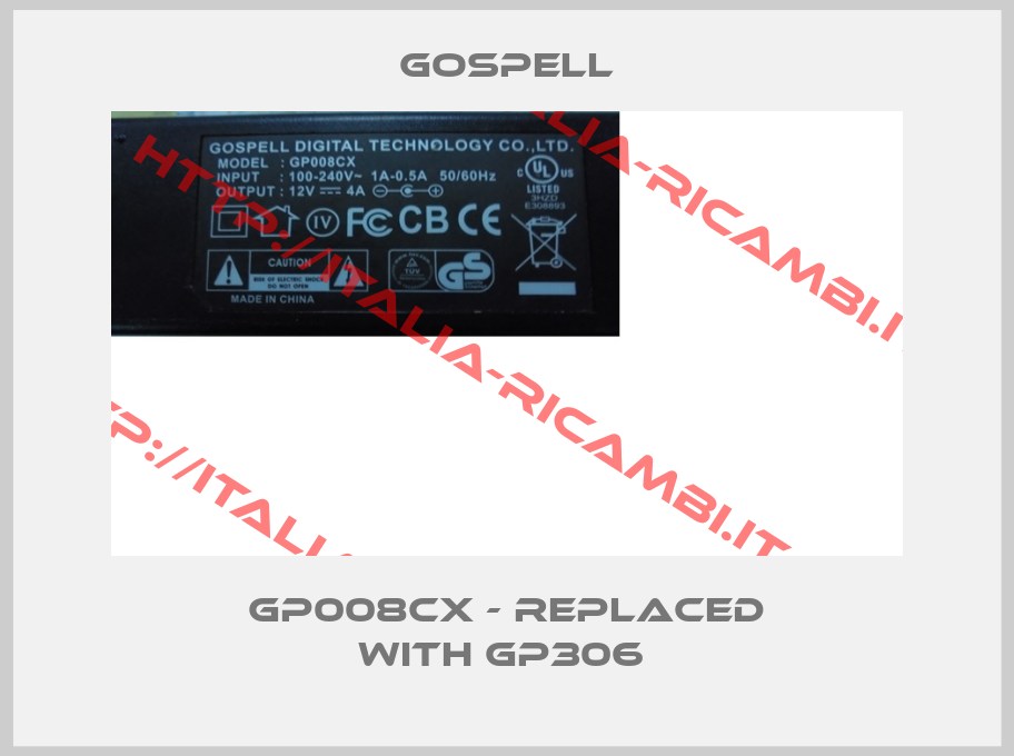 Gospell-GP008CX - replaced with GP306 