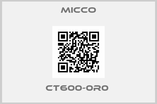 Micco-CT600-0R0 
