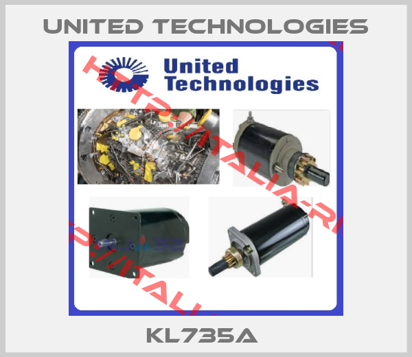 UNITED TECHNOLOGIES-KL735A 