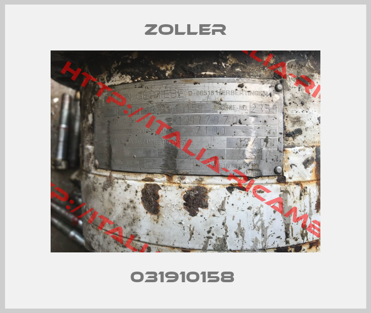 Zoller-031910158 