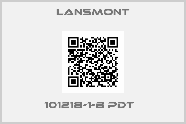 Lansmont-101218-1-B PDT  