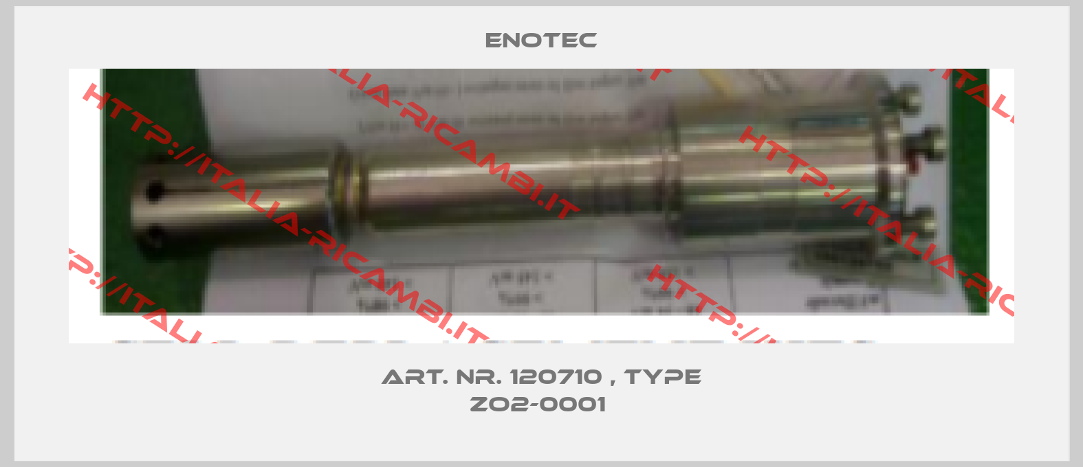 Enotec-Art. Nr. 120710 , type ZO2-0001 
