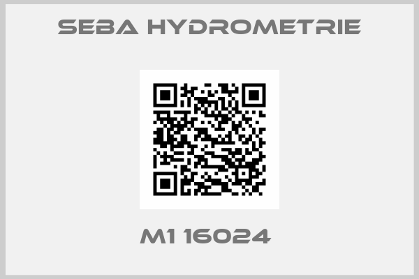 Seba Hydrometrie-M1 16024 