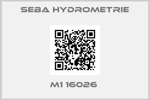 Seba Hydrometrie-M1 16026 