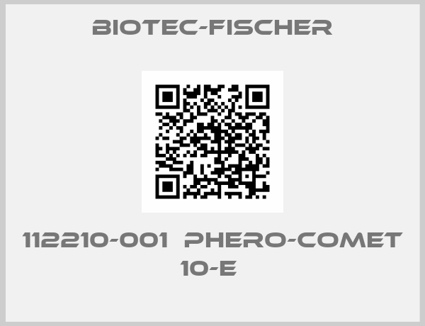 Biotec-fischer-112210-001  PHERO-comet 10-E 
