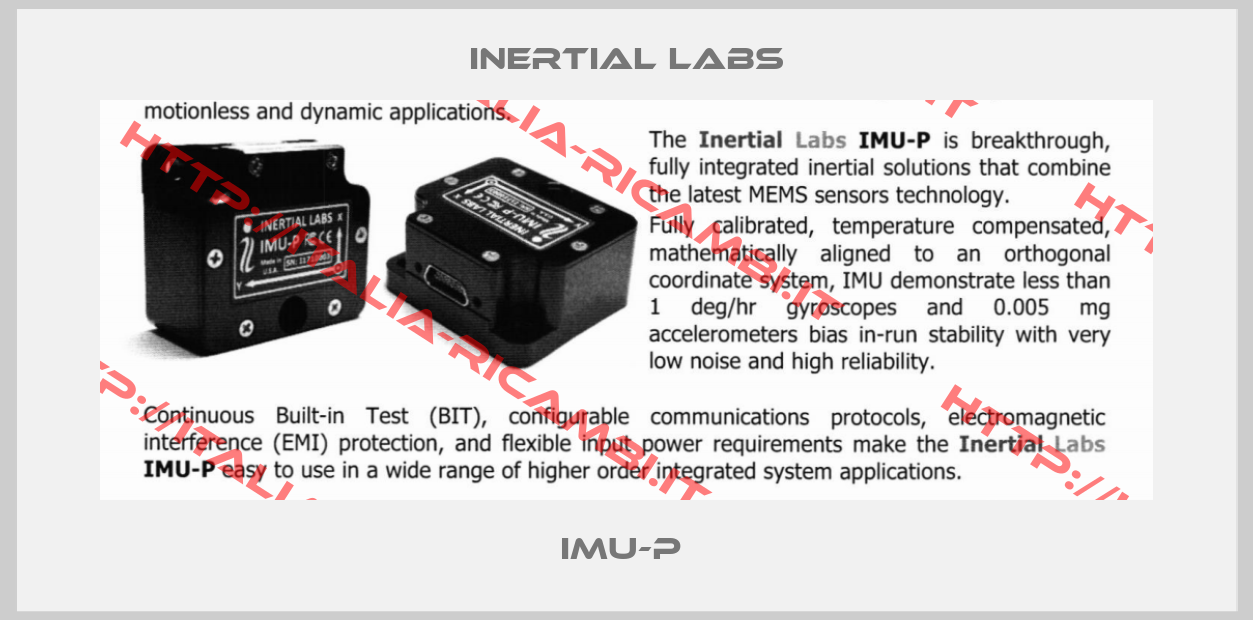 inertial Labs-IMU-P 