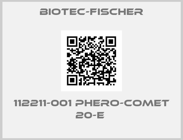 Biotec-fischer-112211-001 PHERO-comet 20-E 