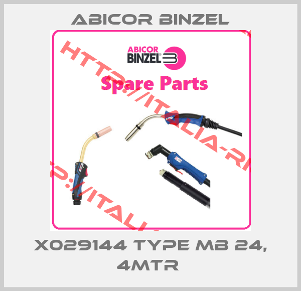 Abicor Binzel-x029144 Type MB 24, 4mtr 