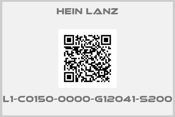 Hein Lanz-L1-C0150-0000-G12041-S200