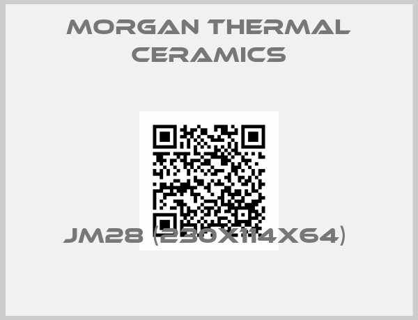 Morgan Thermal Ceramics-JM28 (230X114X64) 