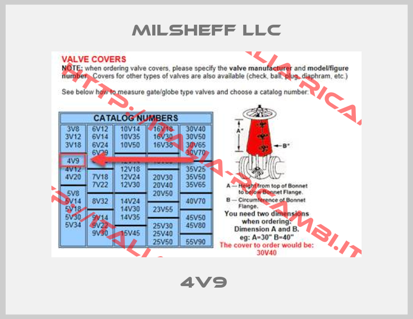 Milsheff Llc-4V9 