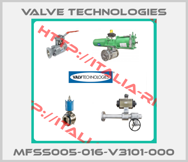 Valve Technologies-MFSS005-016-V3101-000