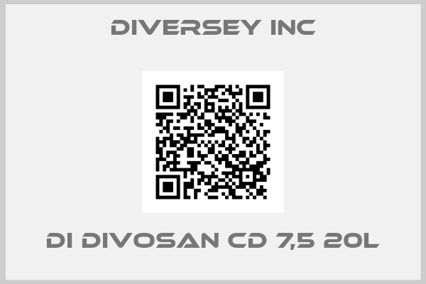 Diversey Inc-DI Divosan CD 7,5 20L