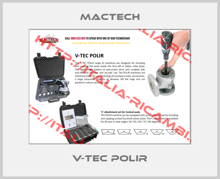 Mactech-V-TEC POLIR
