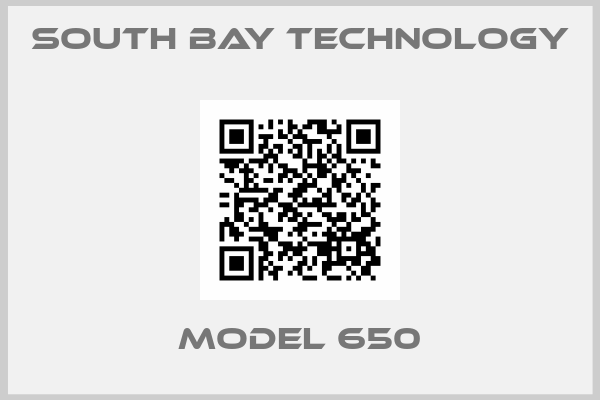 South Bay Technology-Model 650