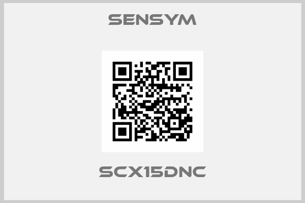 Sensym-SCX15DNC