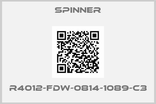 SPINNER-R4012-FDW-0814-1089-C3