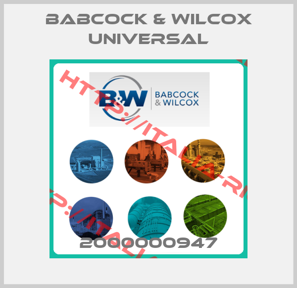 Babcock & Wilcox Universal-2000000947