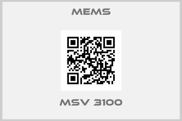 MEMS-Msv 3100