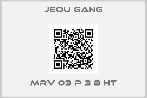 Jeou Gang-MRV 03 P 3 B HT