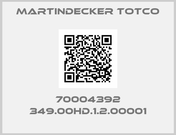 Martindecker Totco-70004392 349.00HD.1.2.00001