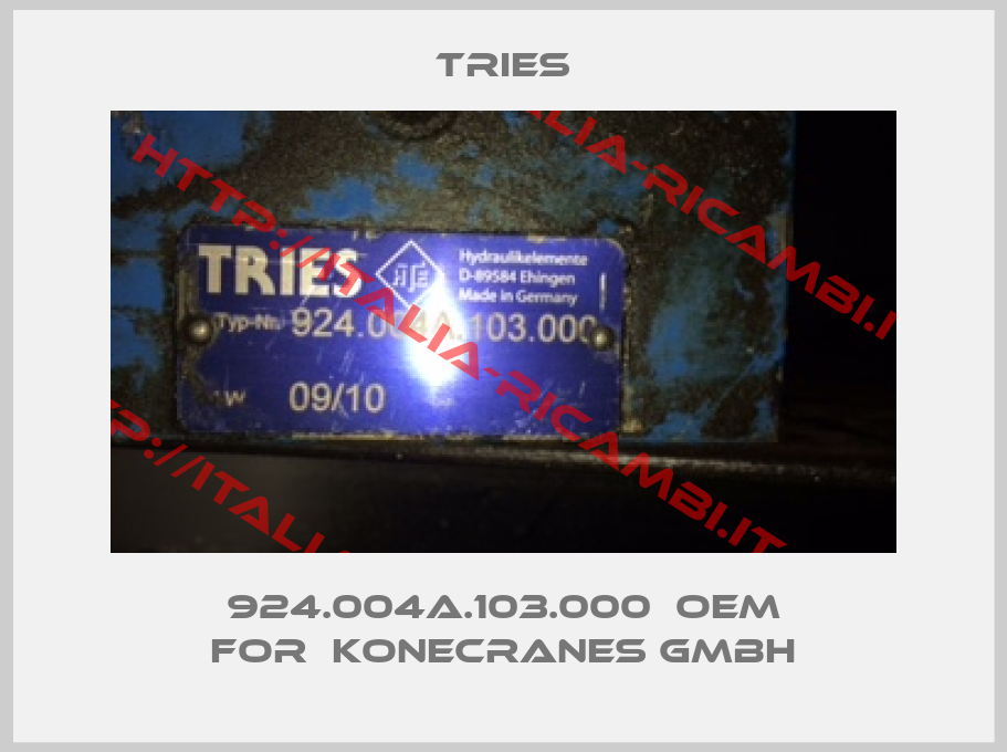 Tries-924.004A.103.000  OEM for  Konecranes GmbH