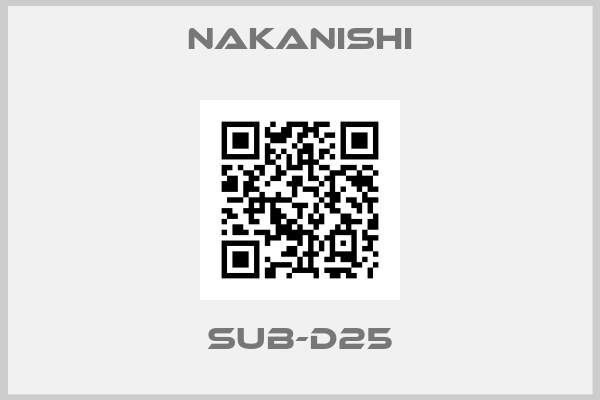 Nakanishi-SUB-D25