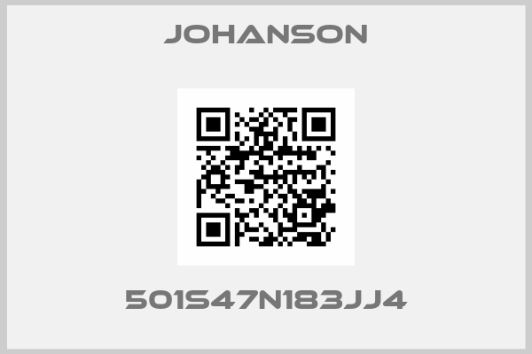 Johanson-501S47N183JJ4