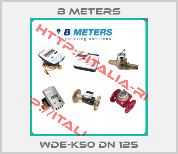 B Meters-WDE-K50 DN 125