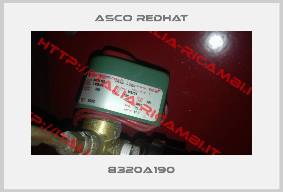 ASCO RedHat-8320A190