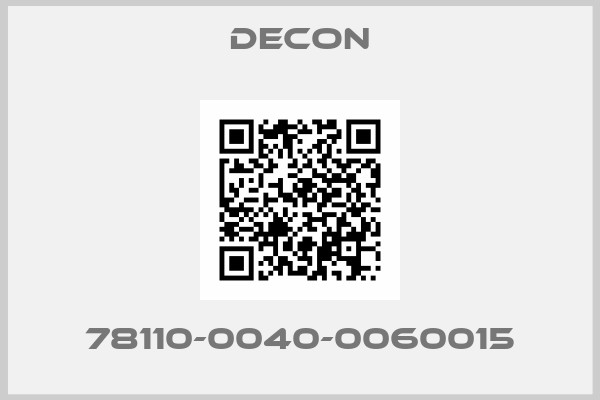 Decon-78110-0040-0060015